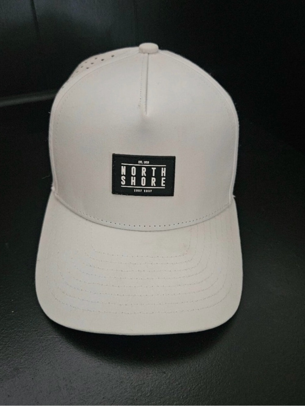 North Shore Surf Shop Hawaii Performance Snapback Hat
White NWOT
